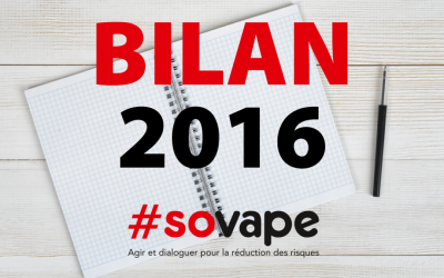 Bilan 2016 de l&rsquo;association SOVAPE