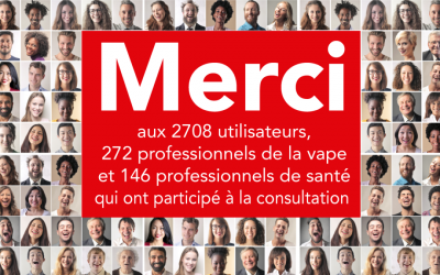 RAPPORT sur la consultation publique sur la liberté d’expression concernant le vapotage : propagande, publicité directe et indirecte